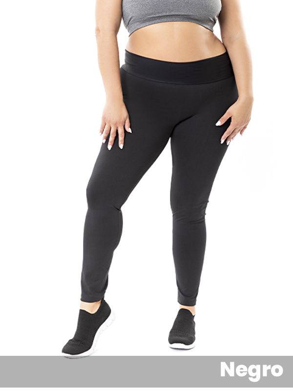 Calza Chupín Sport Con Cintura Volcada