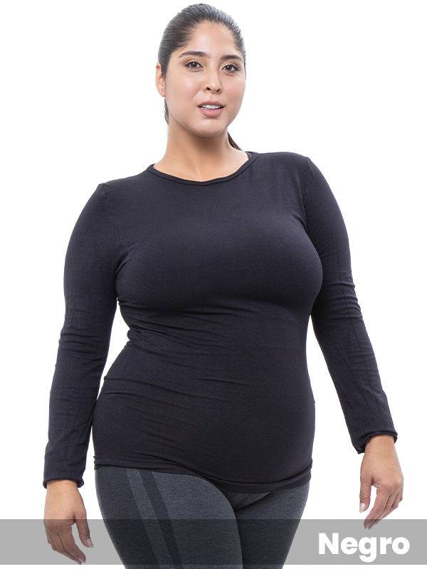 Camiseta tÚrmica Manga Larga sin Costura