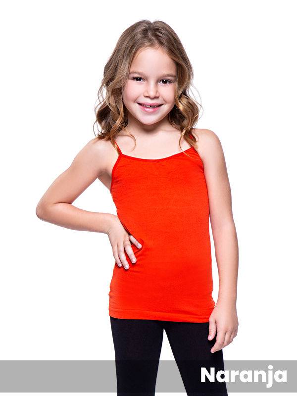 Camiseta Niña Con Bretel Supplex