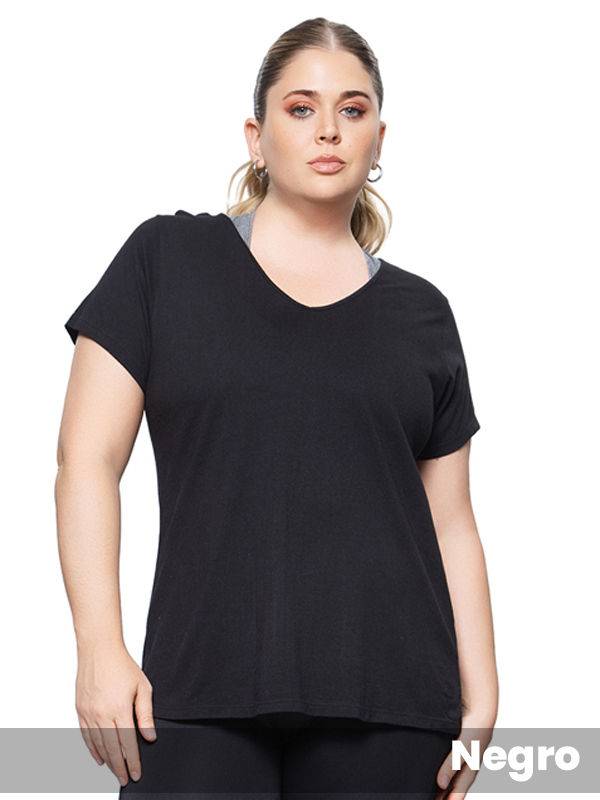 Remera Manga Corta Lisa