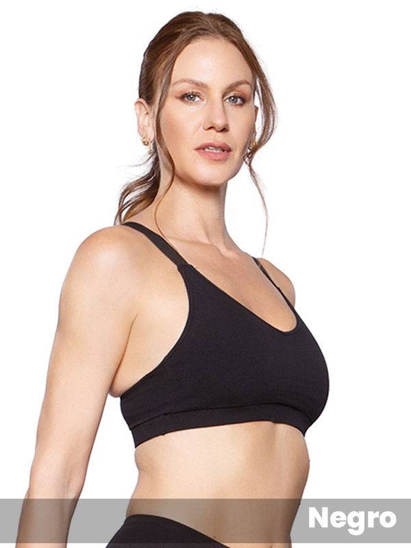 Top Armado algodón Lycra Básico