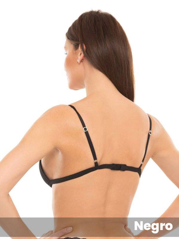 Corpiño Triangulo Armado De Algodón y Lycra
