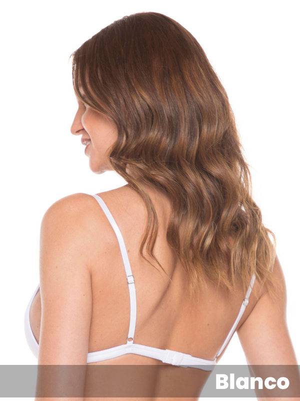 Corpiño Triangulo Armado De Algodón y Lycra