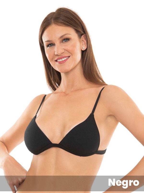 Corpiño Triangulo Armado De Algodón Y Lycra