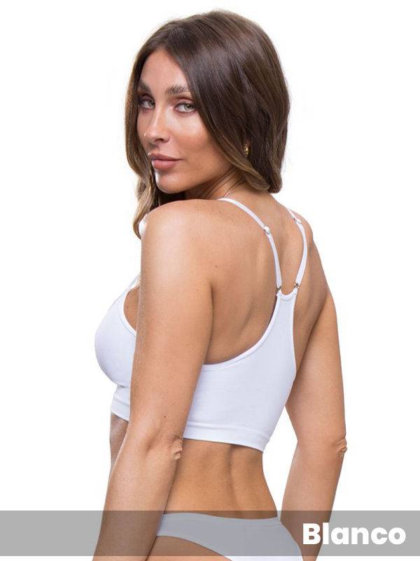 Top Espalda Deportiva Sin Costura