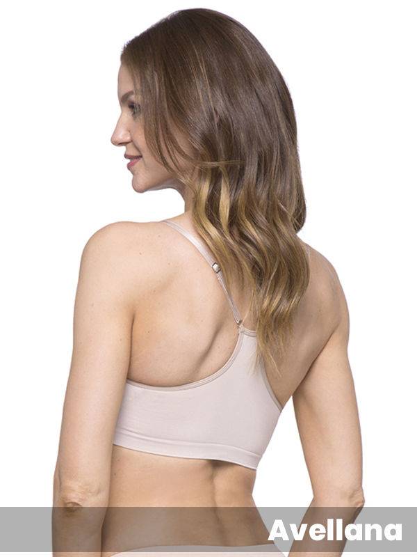 Top Espalda Deportiva Sin Costura