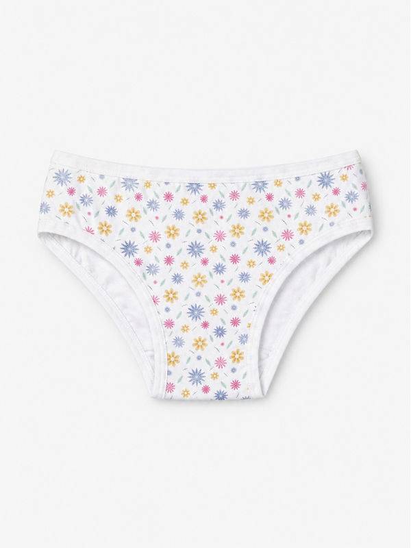 Bombacha Niña Estampada Spun Con Lycra