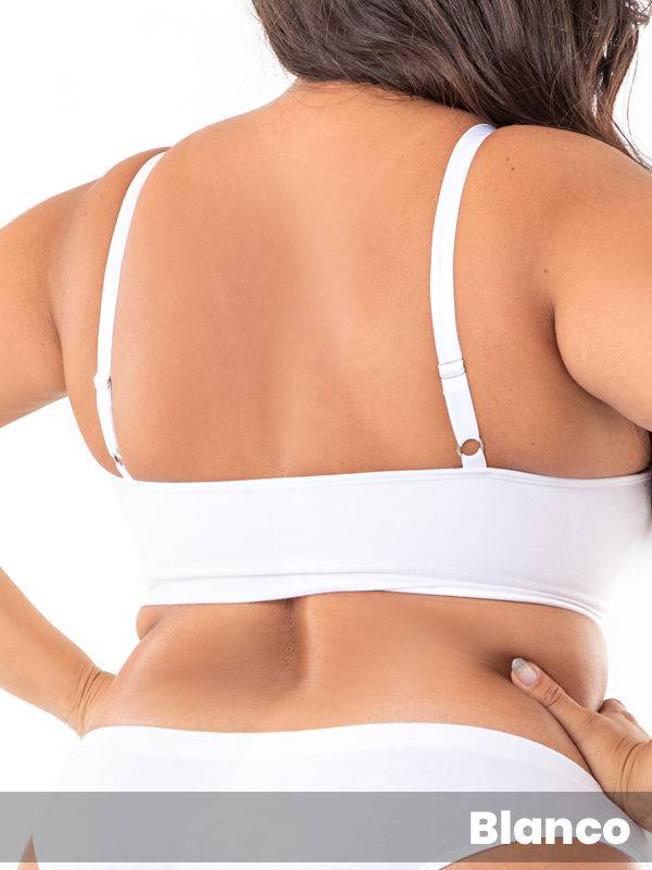 Top Reforzado Algodón Lycra Sin Costura