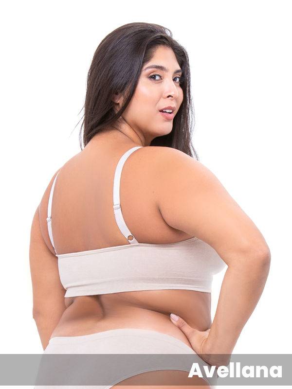 Top Reforzado Algodón Lycra Sin Costura