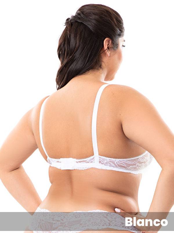 Corpiño De Puntilla con Aro Plus