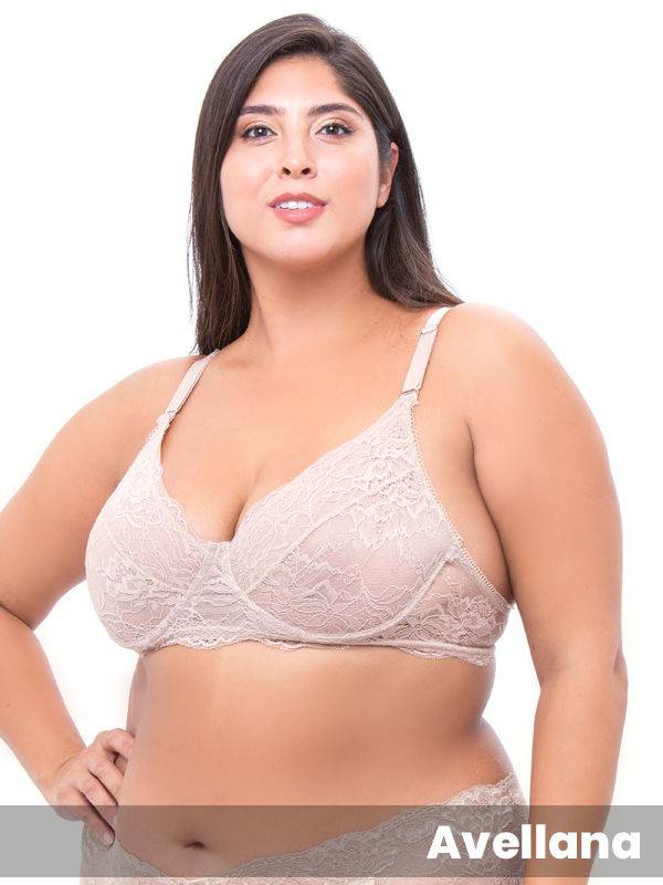 Corpiño De Puntilla con Aro Plus