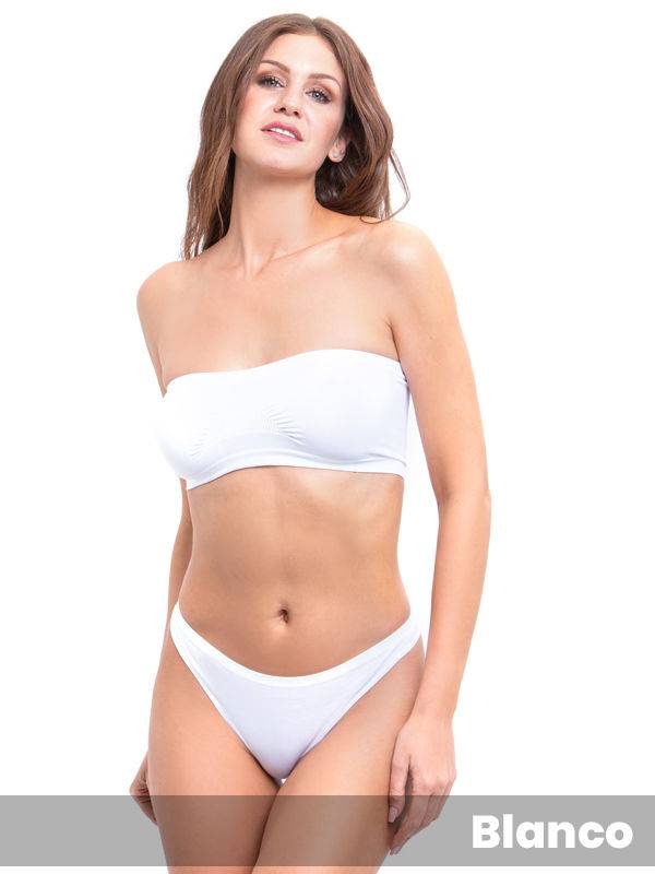 Corpiño Bando Sin Costura