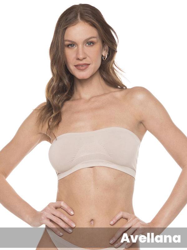 Corpiño Bando Sin Costura