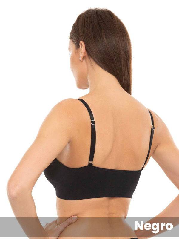 Corpiño Taza Armada Liso Sin Costura