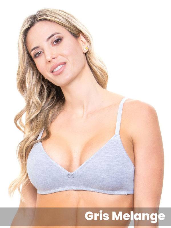 Corpiño Triangulo Algodón Lycra