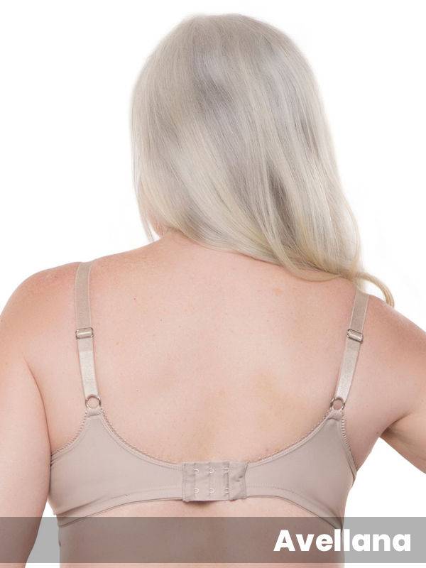 Corpiño Elegance Lycra y Puntilla con Aro