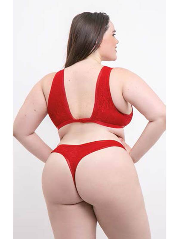 Corpiño Marilyn Tul y Puntilla