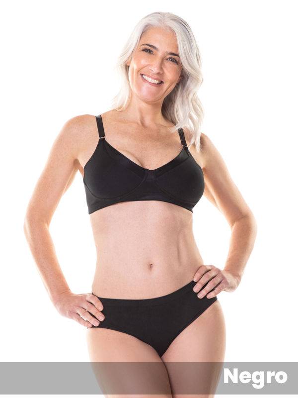 Corpiño Algodón y Satinette Elegance