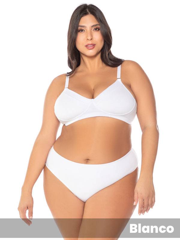 Corpiño Algodón y Satinette Elegance