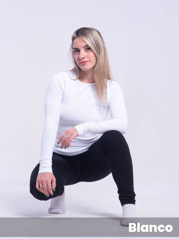 Camiseta térmica morley dama sin costura