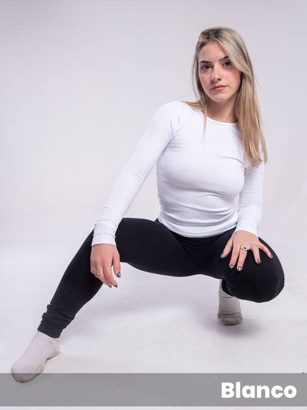 Camiseta térmica morley dama sin costura