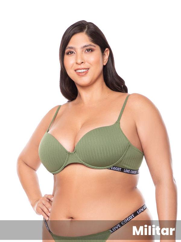 Corpiño Armado Rayado Love Cocot