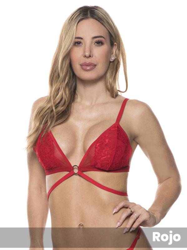 Triángulo Tul Y Puntilla