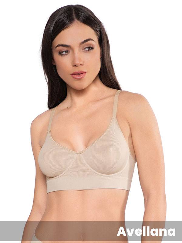 Corpiño Con Aro Morley Sin Costura