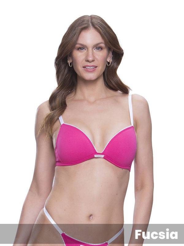 Triángulo Armado Algodón Lycra Con Grifa