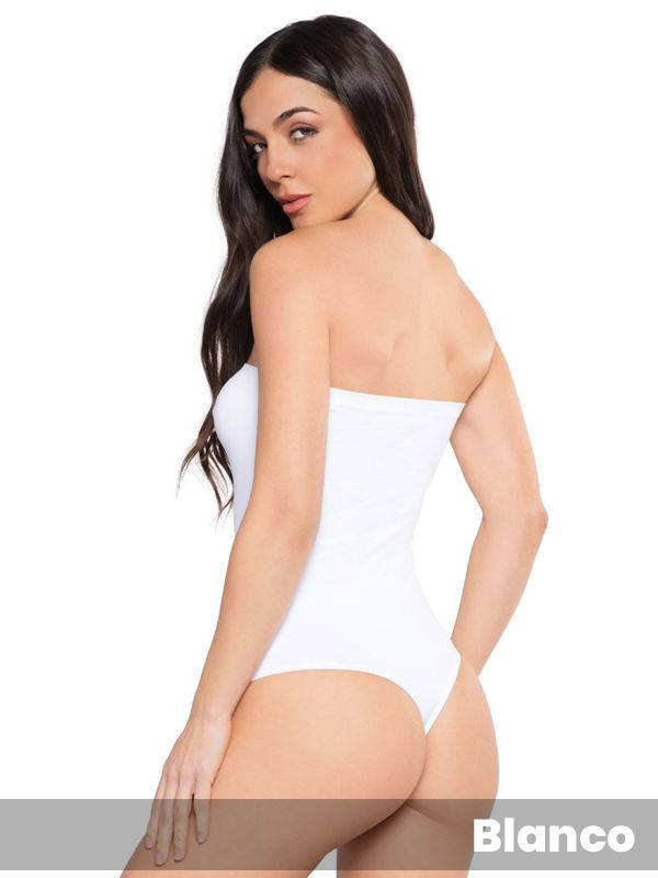 Body Strapless Liso Sin Costura
