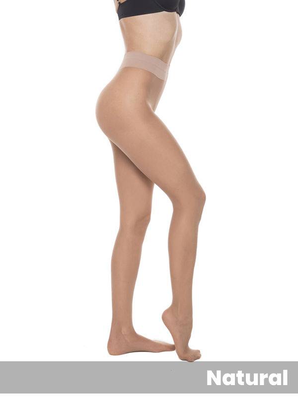 Panty Suave Desnuda Sin Puntera Lycra