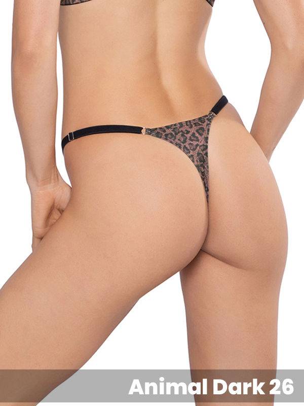 Tanga Colaless Animal Dark