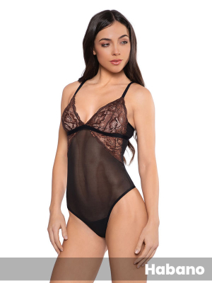 Body Puntilla Bicolor