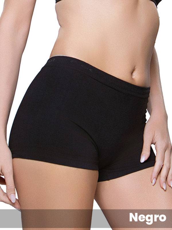 Short Algodón Lycra Basic Sin Costura