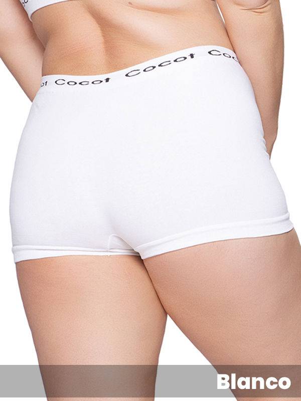 Short Algodón Lycra Basic Sin Costura
