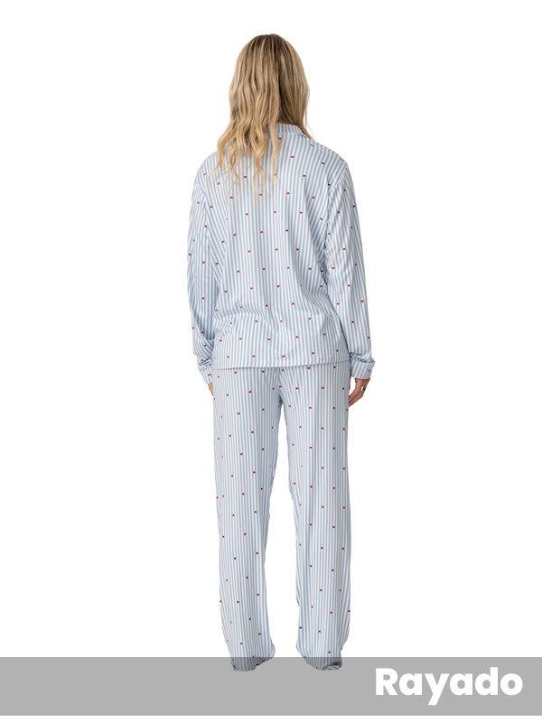 Pijama Camisero Estampado