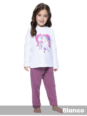 Pijama Niña Unicornio
