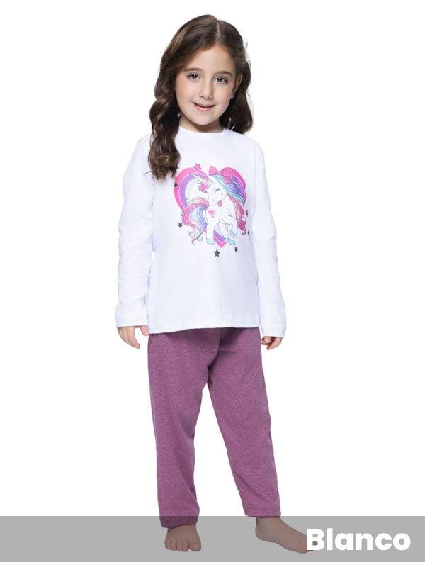 Pijama Niña Unicornio