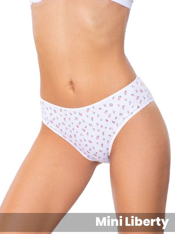 Tiro Corto Estampada Spun Con Lycra