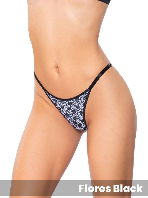 Tanga Colaless Estampada Spun Con Lycra