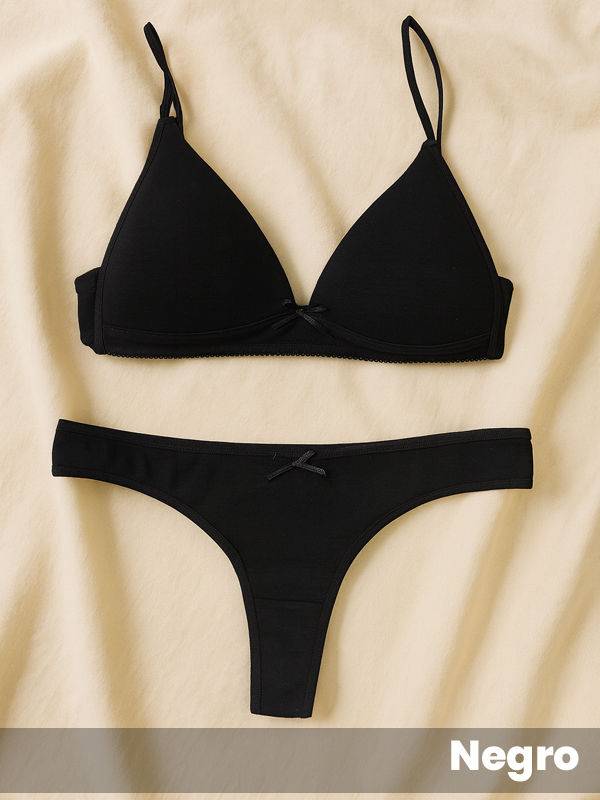 Triangulo soft en algodón-lycra con colaless