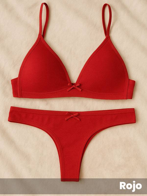 Triangulo soft en algodón-lycra con colaless