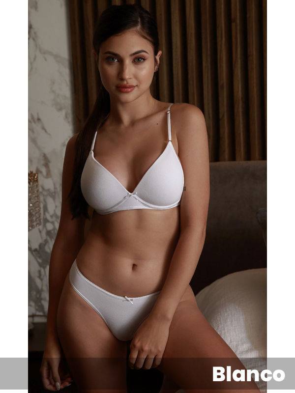 Triangulo soft en algodón-lycra con colaless