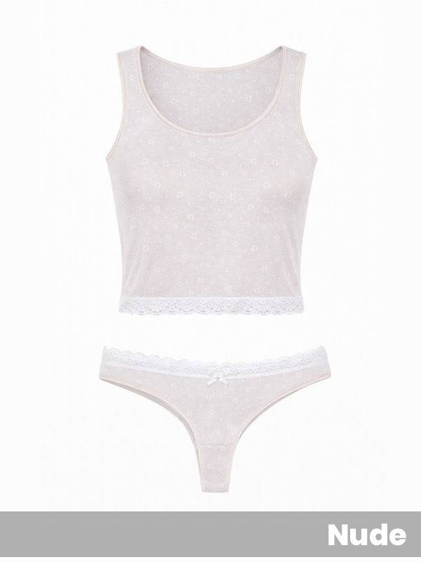 Camiseta en microfibra jacquard con colaless