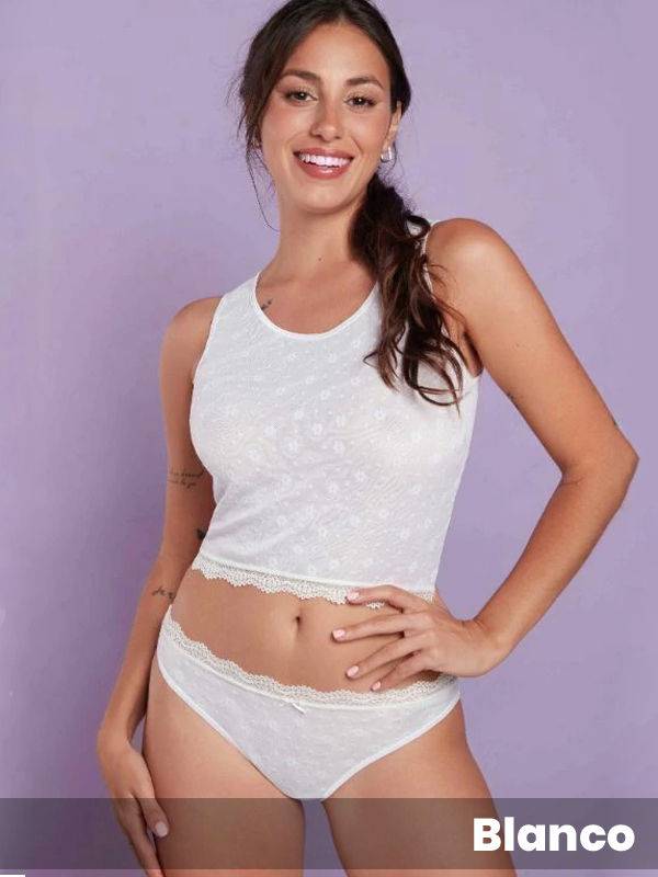 Camiseta En Microfibra Jacquard Con Colaless
