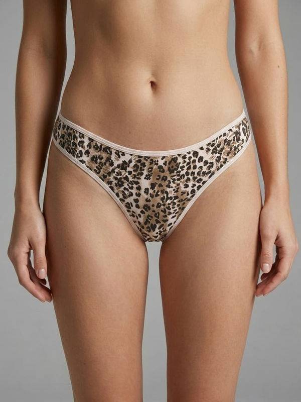 Pack x3 bombacha colaless en algodón y lycra estampado