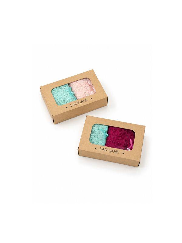 Pack X2 Culottes Con Puntilla