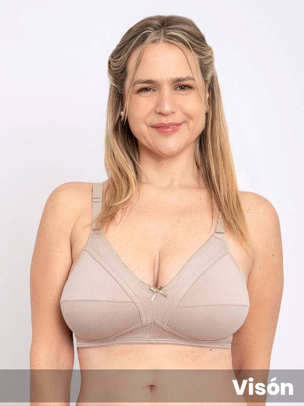 Corpiño Reductor En Algodón Con Lycra Ultra Reforzado