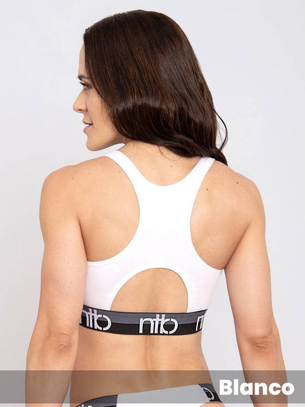 Top de Algodón y Lycra Con Elástico Personalizado