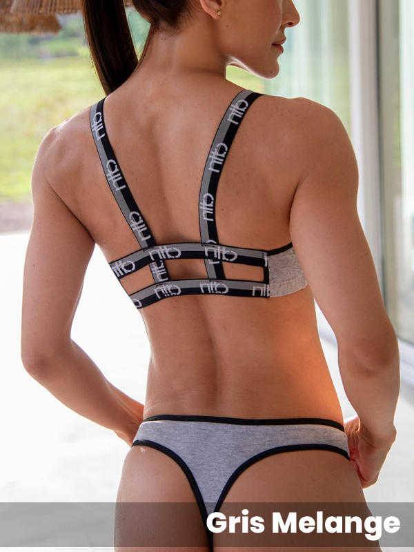 Conjunto Deportivo - Top y Colaless en Supplex con Elastico